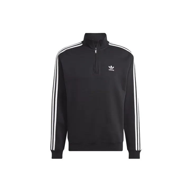 Adidas Adicolor Classics 3 Stripes Half Zip Sweatshirt-0