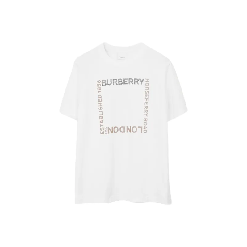 Burberry SS22 T Shirt Unisex White-0