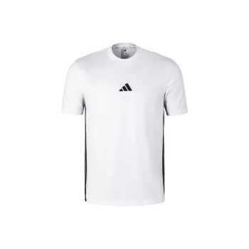 Adidas Essential SINGLE JERSEY T Shirt Men's White/Black