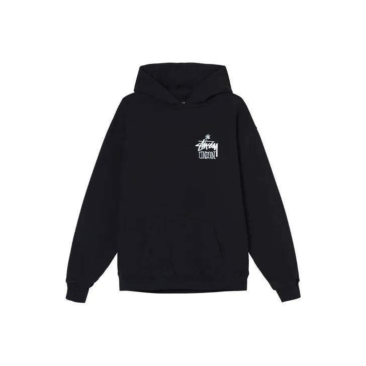 Union X Stussy X UNION Sweatshirts Men Black-0