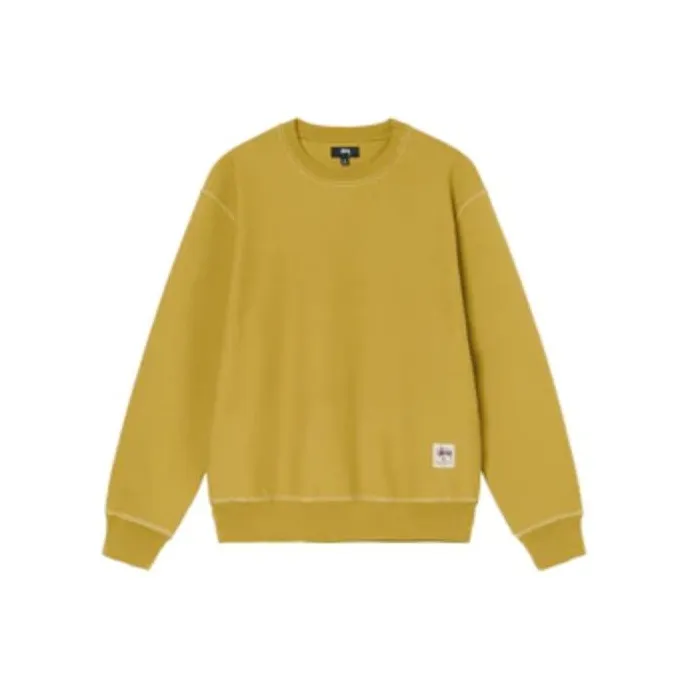 Stussy Contrast Stitch Label Crew-11