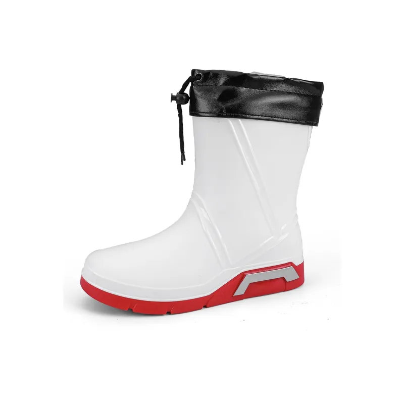 LONGYING Waterproof Rain Boots Men's-3