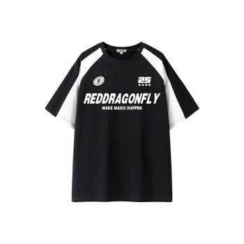 RED DRAGONFLY Short Sleeved T Shirts Unisex