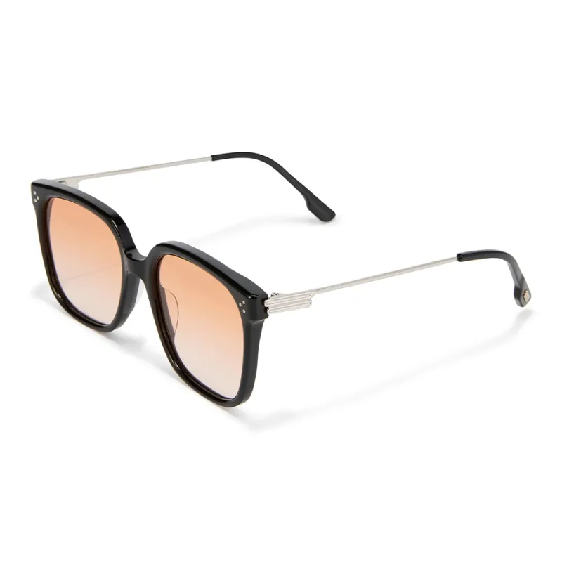 PLASTIC BRAIN Plate Frame Sunglasses Unisex-1