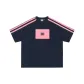 Navy Blue & Pink