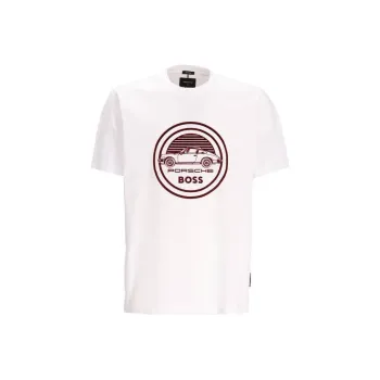 HUGO BOSS X Porsche Graphic Printed Crewneck T-Shirt