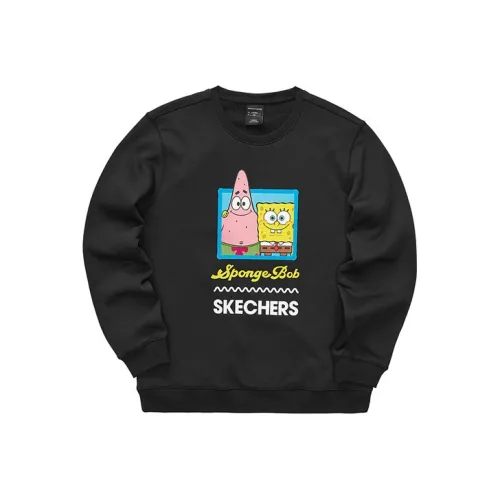 Spongebob Squarepants X Skechers SpongeBob SquarePants Sweatshirts Unisex Black 0018