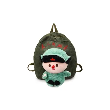 Debecca Strips Backpack Regular Unisex Green