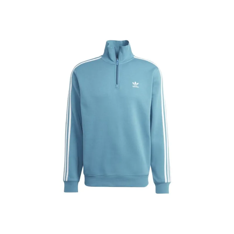 Adidas Originals Adicolor Classics 3 Stripes Half Zip Sweatshirt-0