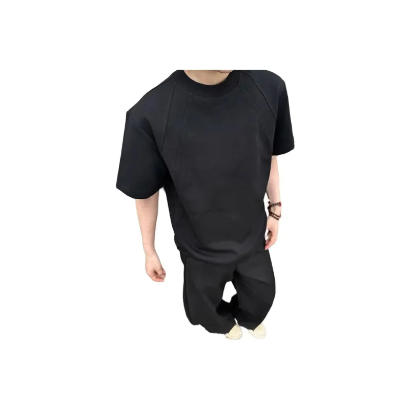 MIIRACER Minimalist Style Basic T Shirt Unisex-19