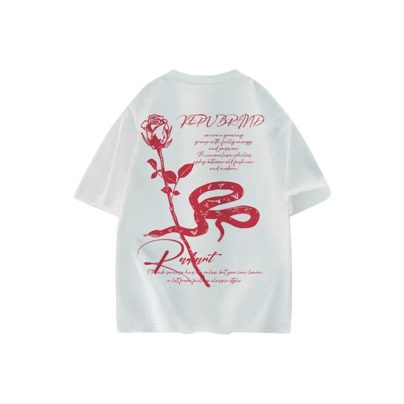 Kepu T-Shirt Unisex White-Black-13
