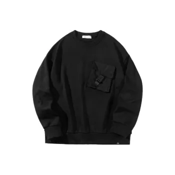 MOBI GARDEN Sweatshirts Unisex Night Black