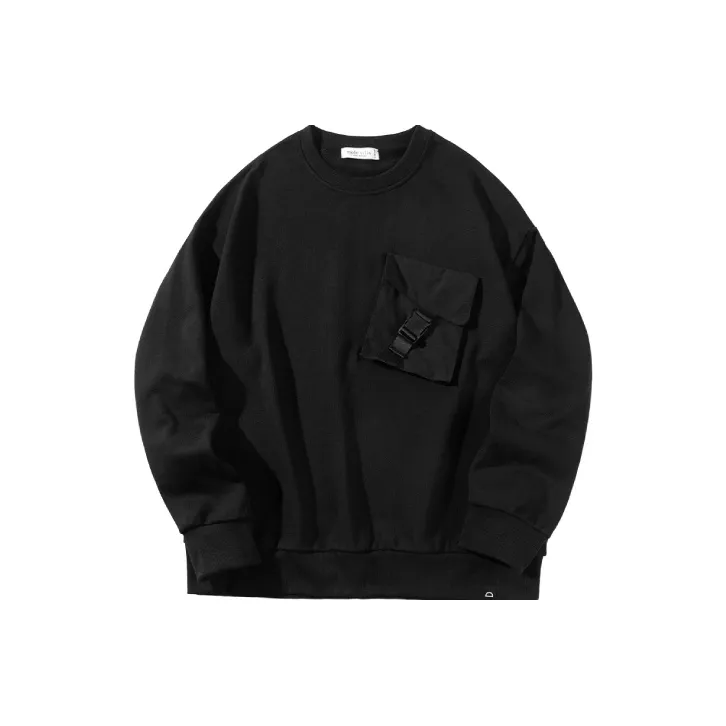 MOBI GARDEN Sweatshirts Unisex Night Black-0