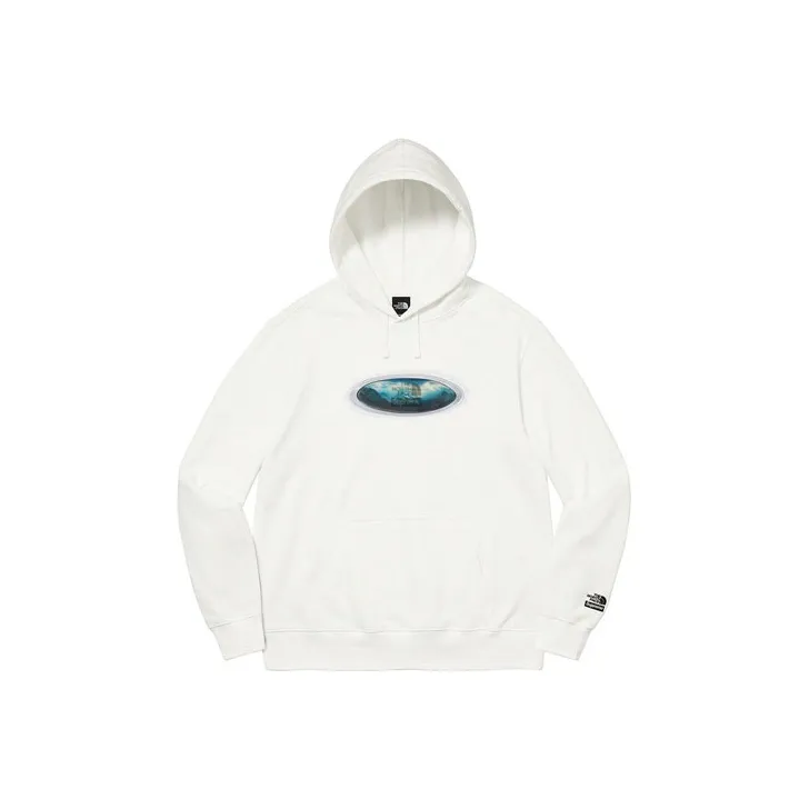 Supreme The North Face Lenticular Mountains Hooded Sweatshirt-2