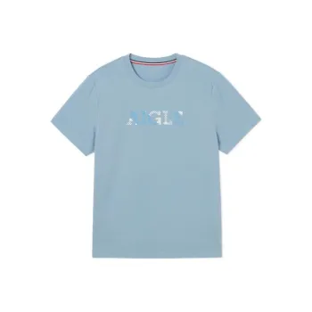 AIGLE T Shirt Men's Light Denim Blue