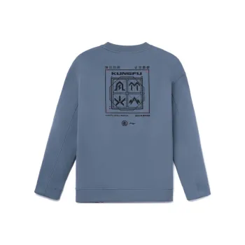 LiNing Sweatshirts Unisex Slate Blue