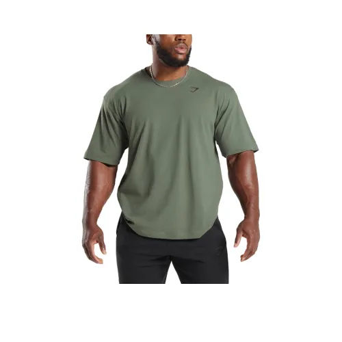 GYMSHARK POWER T SHIRT T Shirt Men's Green
