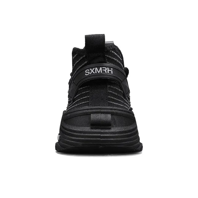 Binary Wear resistant, Lightweight, Breathable, And Non slip. Low Top Casual Shoes Men's Black-3