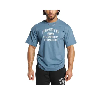 GYMSHARK T Shirts Men Blue