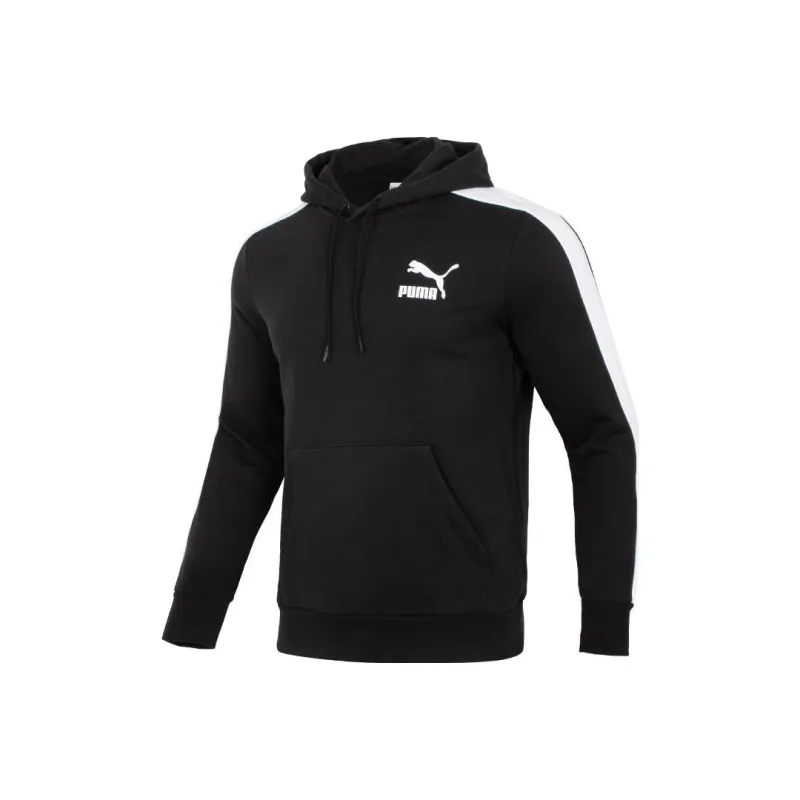 PUMA T7 Sweatshirts Men Black-0