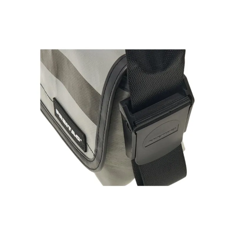 FREITAG PVC Messenger Bag Crossbody Bags Men's Silver & Black-8