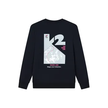 FILA Sweatshirts Men Legend Blue