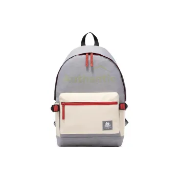 Kappa Fabric Backpack Unisex Gray