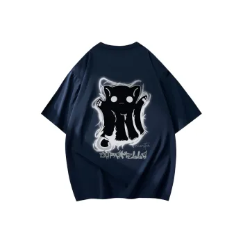Caramella T Shirt Unisex Navy Blue
