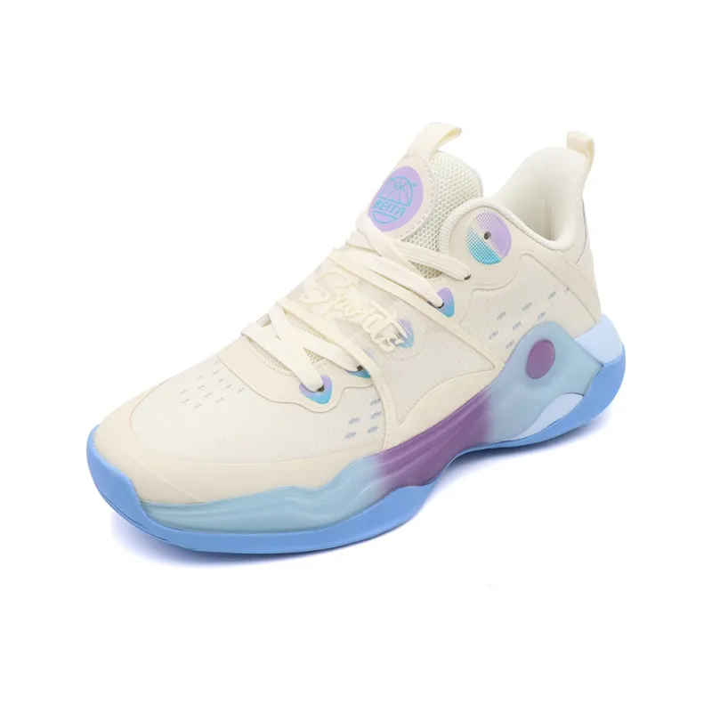 TONYBEAR Slip Resistant Breathable Support Mid Top Basketball Shoes Unisex-7