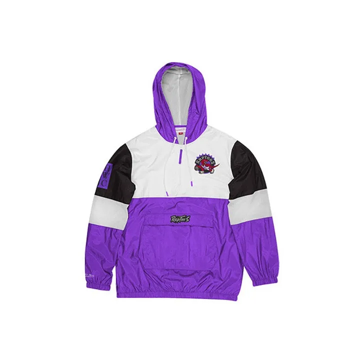Mitchell Ness Sweatshirts Unisex White Purple-0