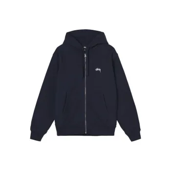 Stussy Stock Logo Zip Hood