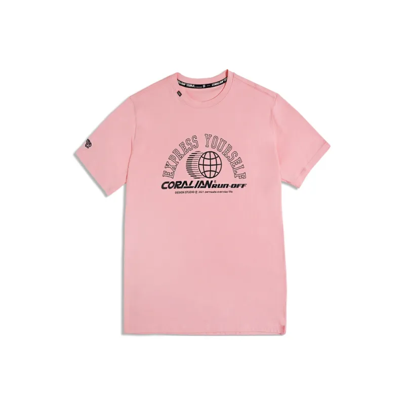 CORALIAN TENTER T-Shirt Unisex Pink-0