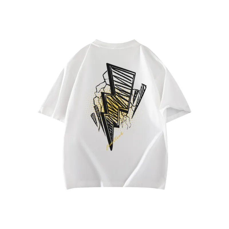 FONDLOOK T Shirt Unisex White Heather Gray-7