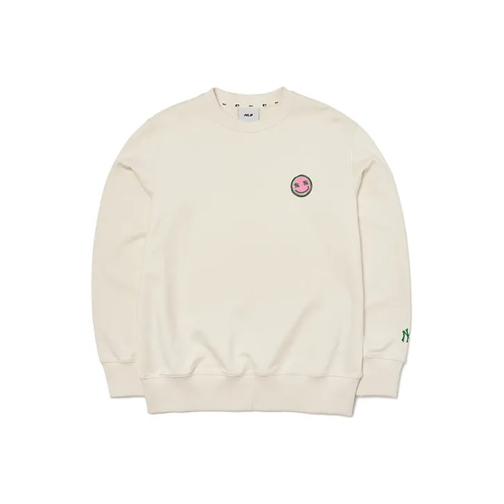 MLB Sweatshirts Unisex Cream-0