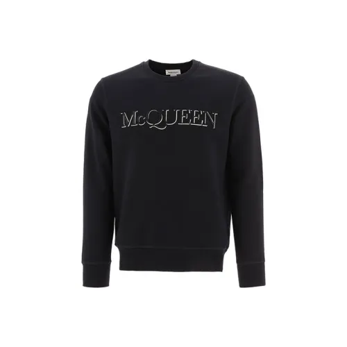 Alexander McQueen Sweatshirts Men Black