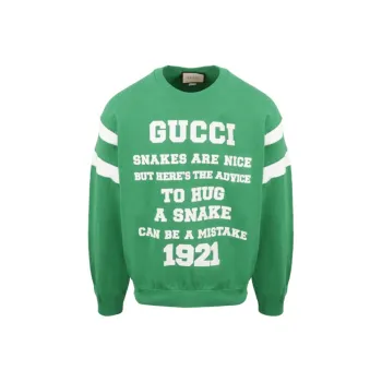GUCCI Sweatshirts Unisex Green