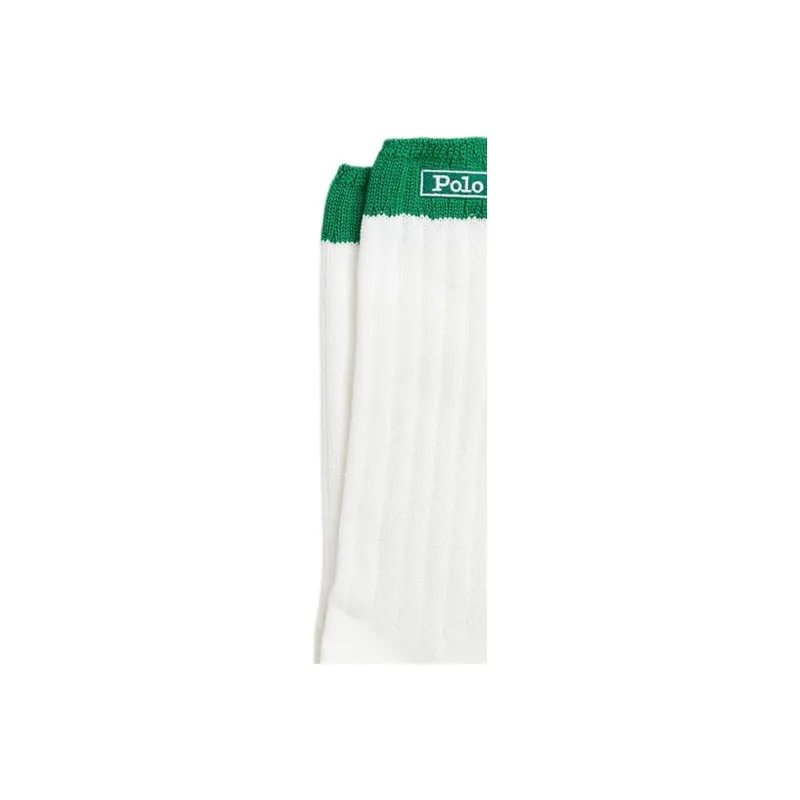 Polo Ralph Lauren SS24 Knee-High Socks Men's 1 Pack Green-4