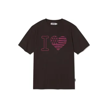 Kirsh T Shirt Unisex Dark Brown