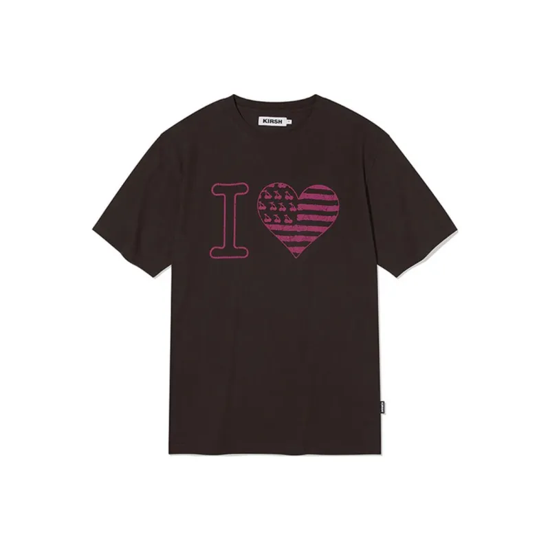 Kirsh T Shirt Unisex Dark Brown-0