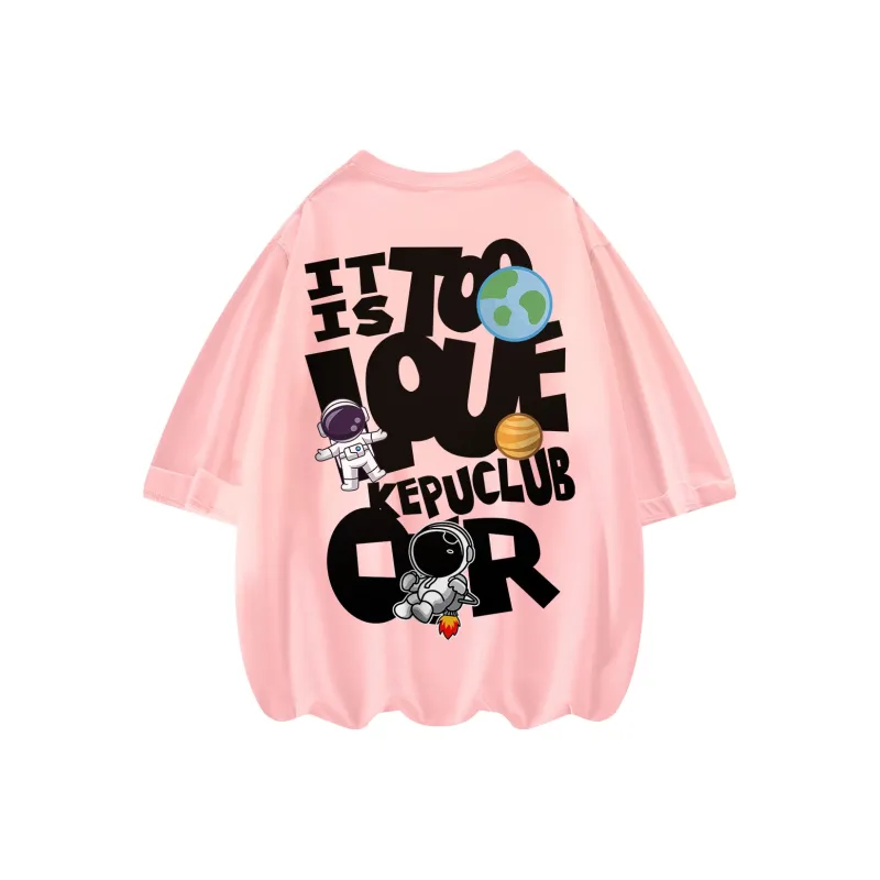 Kepu Short Sleeved T Shirts Unisex-4