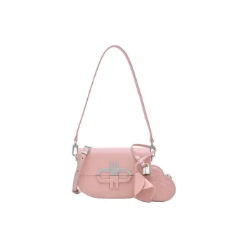 PEDRO Cow Leather Shoulder Bag Women's Pink