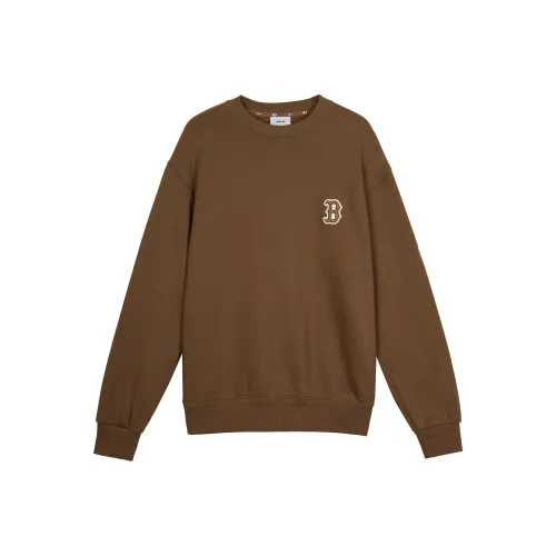 MLB Boston Red Sox Sweatshirts Unisex Brown