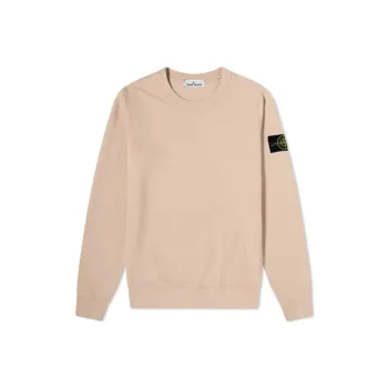 STONE ISLAND 75156 Garment Dyed Cotton Crewneck Sweatshirt