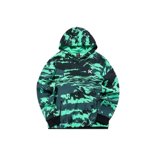 Anta Thompson KT Basketball Sweatshirt Men's Fairy Tale Green