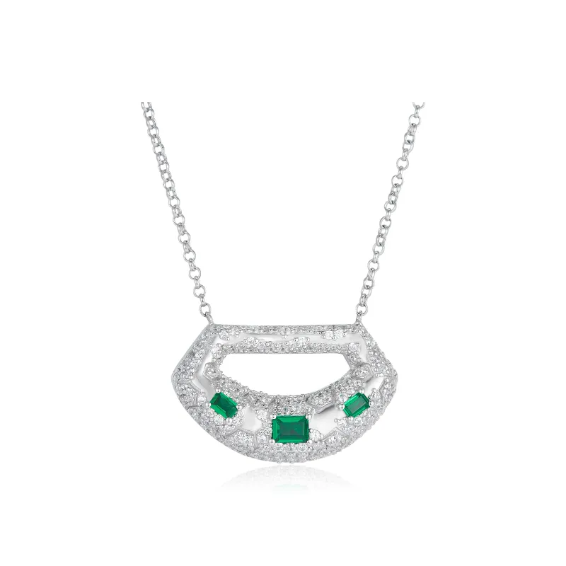 LACLOCHE 925 Sterling Silver Necklaces Unisex-0