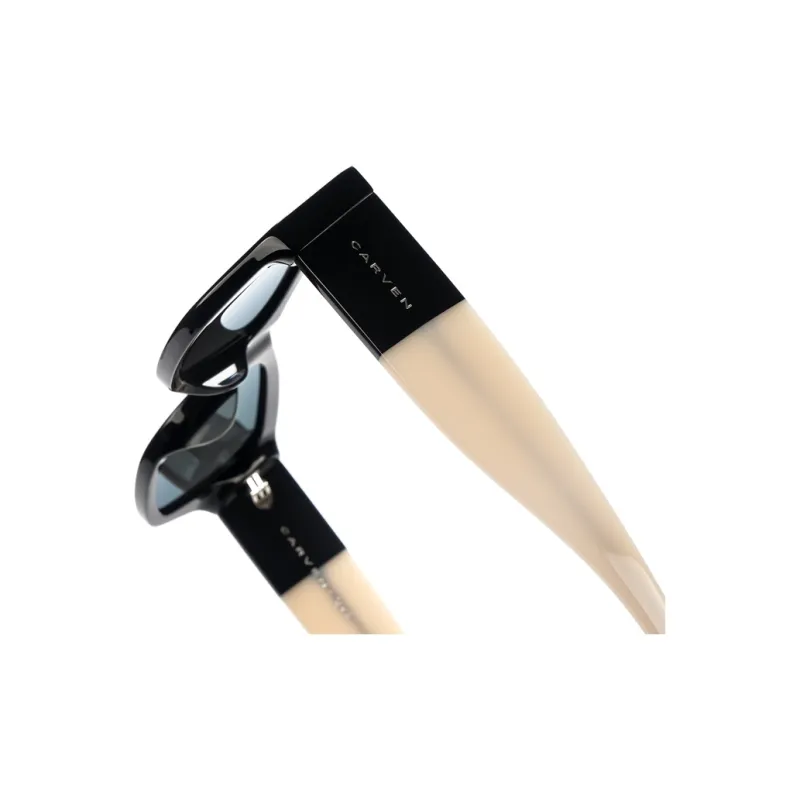 APRIL Plate Frame Cat Eye Sunglasses Unisex-3