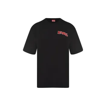 DIESEL T Boxt R20 Logo Printed Crewneck T Shirt