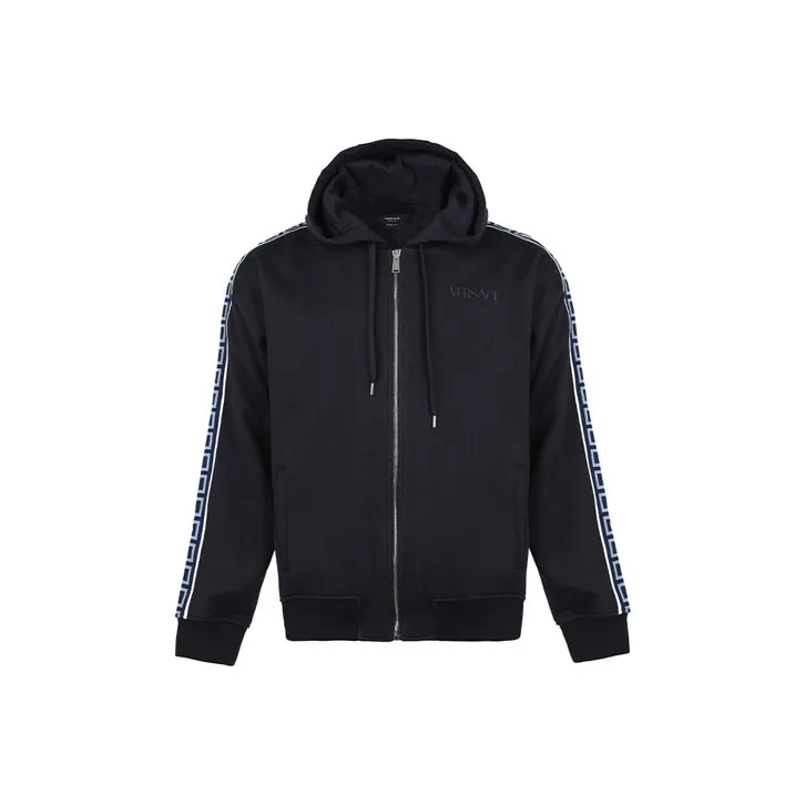 VERSACE Sweatshirts Men Dark Blue-0