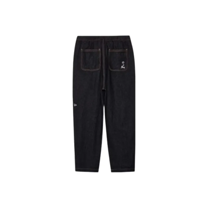 New Era x GONGFUXIONGMAO,LIANMINGKUAN Jeans Unisex Black-1