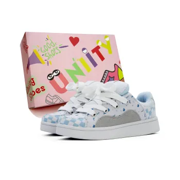 UNIITY Skateboard Shoes Women's Low Top Blueberry